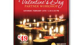 Hot House Yoga Valentine’s Day Workshop