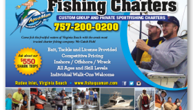 AquaMan Fishing Charters print ad