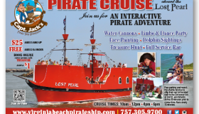 Capt. Jack’s Pirate Cruise print ad