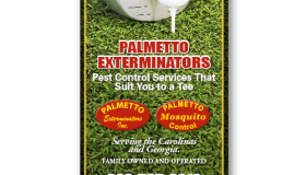 Palmetto Exterminators RBC Heritage Point print ad
