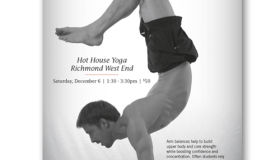 Yax Yoga Concepts Arm Balance Workshop poster