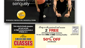 Fitness 24/7 Trainer Postcard